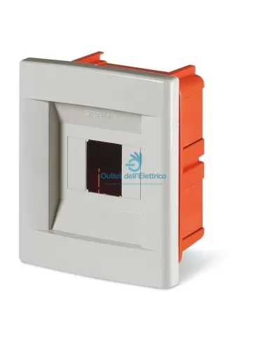 Scame parre 675.2104 Domino 4-DIN-Einbau-S/P-Schalttafel